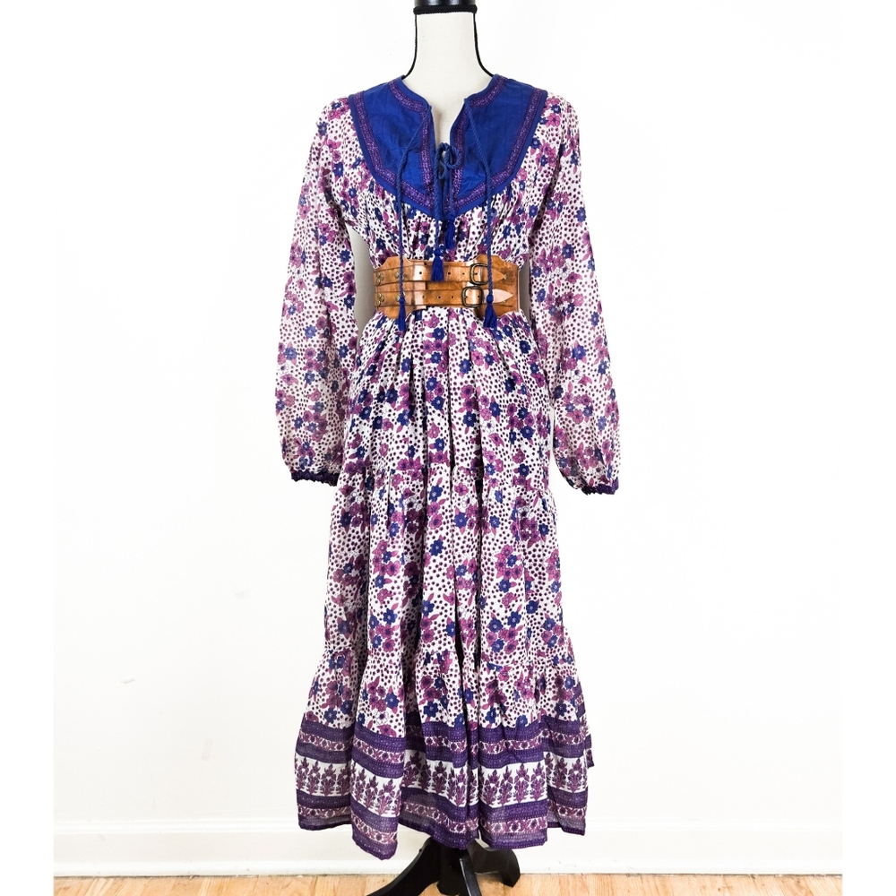 🦋LAST🦋 NWT Blue Boheme Charlotte Boho Dress, Vintage Blue